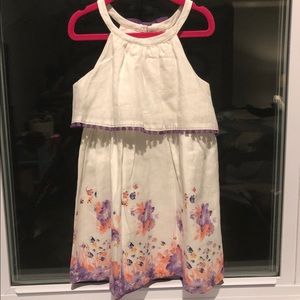 Janie and Jack purple floral dress NWT